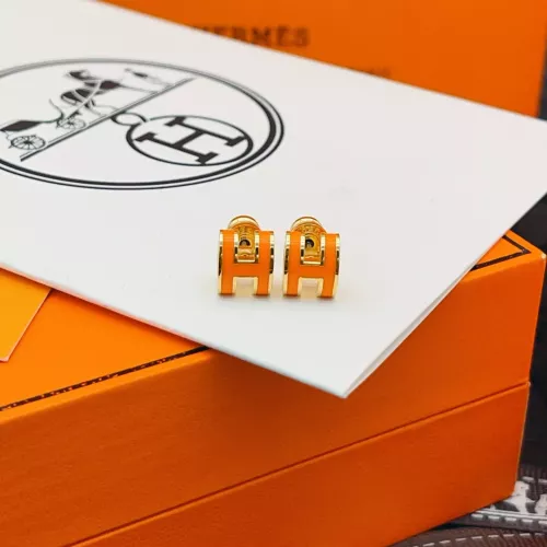 Replica Hermes Earrings For Women #1389234 $34.00 USD for Wholesale