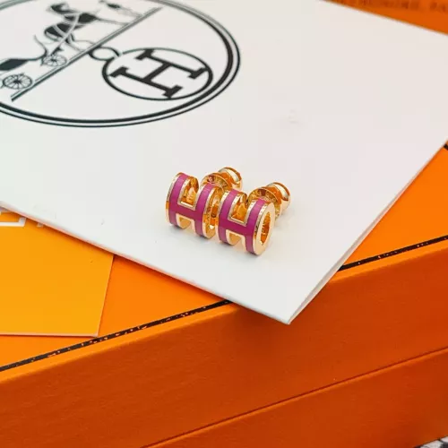 Replica Hermes Earrings For Women #1389239 $34.00 USD for Wholesale