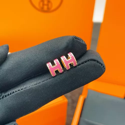 Replica Hermes Earrings For Women #1389239 $34.00 USD for Wholesale