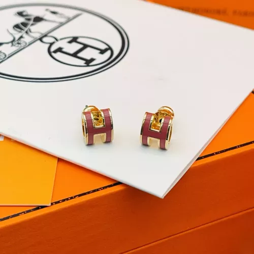 Hermes Earrings For Women #1389240 $34.00 USD, Wholesale Replica Hermes Earrings
