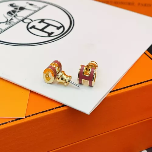 Replica Hermes Earrings For Women #1389240 $34.00 USD for Wholesale