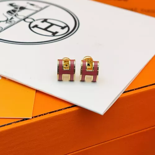 Replica Hermes Earrings For Women #1389240 $34.00 USD for Wholesale