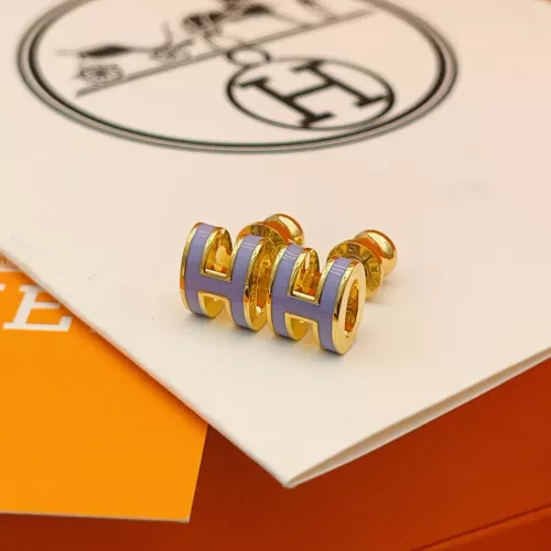 Replica Hermes Earrings For Women #1389244 $34.00 USD for Wholesale