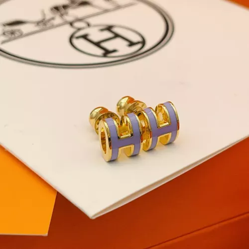 Replica Hermes Earrings For Women #1389244 $34.00 USD for Wholesale