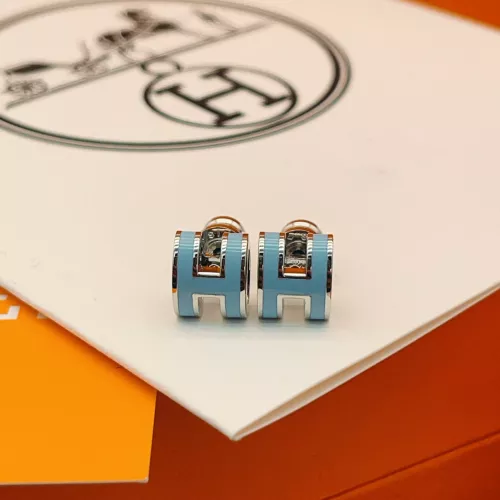 Replica Hermes Earrings For Women #1389245 $34.00 USD for Wholesale