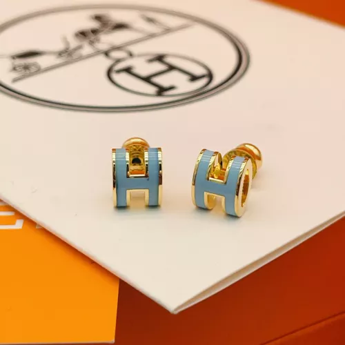 Hermes Earrings For Women #1389247 $34.00 USD, Wholesale Replica Hermes Earrings