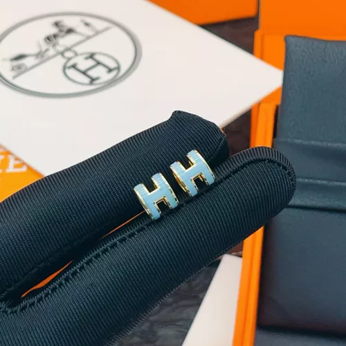 Replica Hermes Earrings For Women #1389247 $34.00 USD for Wholesale
