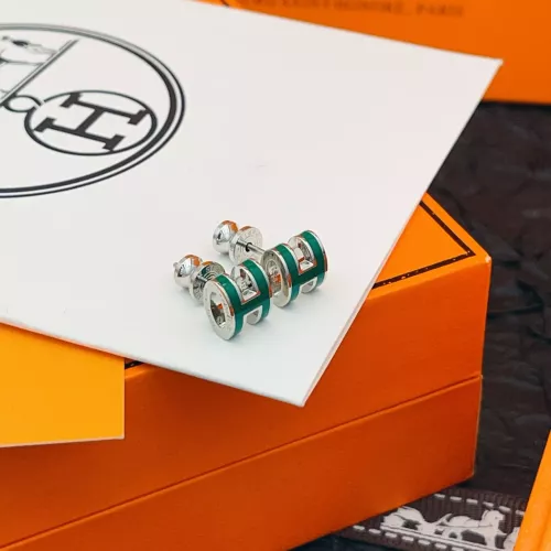 Replica Hermes Earrings For Women #1389248 $34.00 USD for Wholesale