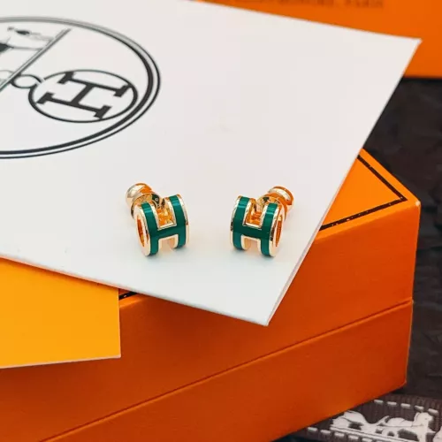 Hermes Earrings For Women #1389249 $34.00 USD, Wholesale Replica Hermes Earrings