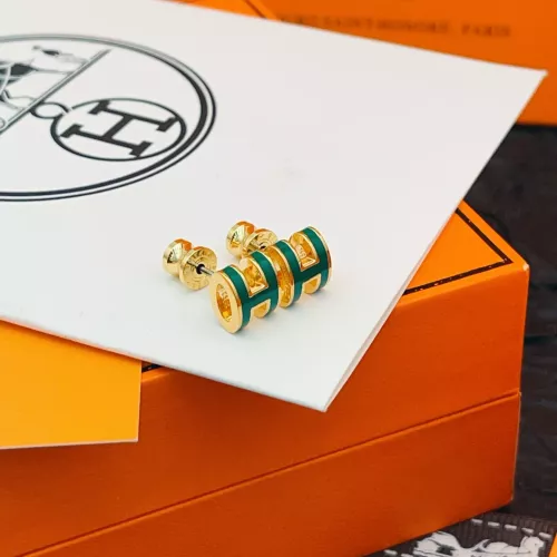 Replica Hermes Earrings For Women #1389250 $34.00 USD for Wholesale