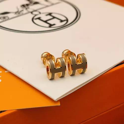 Replica Hermes Earrings For Women #1389252 $34.00 USD for Wholesale