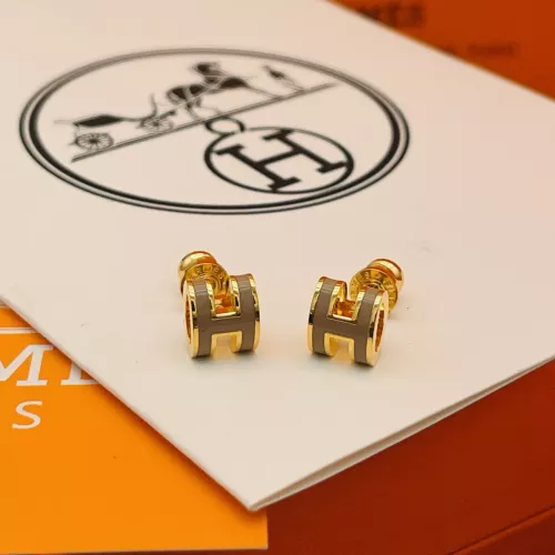 Hermes Earrings For Women #1389253 $34.00 USD, Wholesale Replica Hermes Earrings