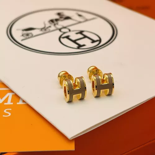 Replica Hermes Earrings For Women #1389253 $34.00 USD for Wholesale