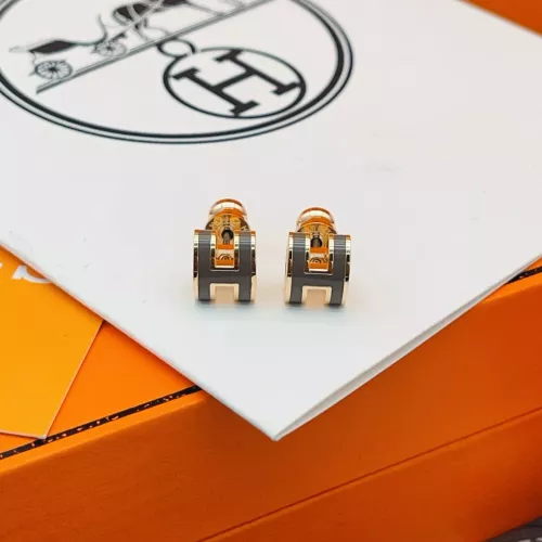Replica Hermes Earrings For Women #1389255 $34.00 USD for Wholesale