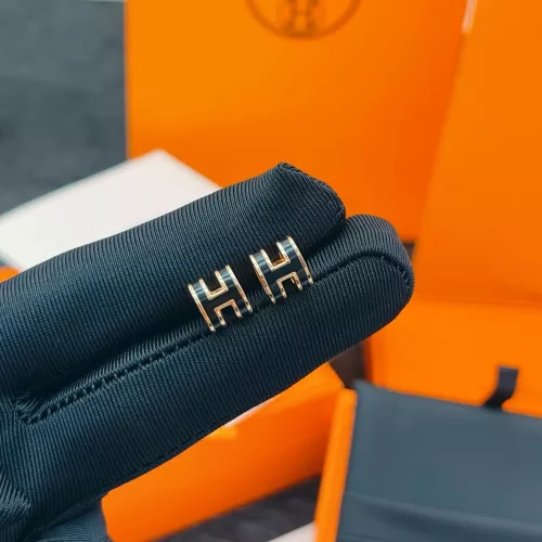 Replica Hermes Earrings For Women #1389259 $34.00 USD for Wholesale