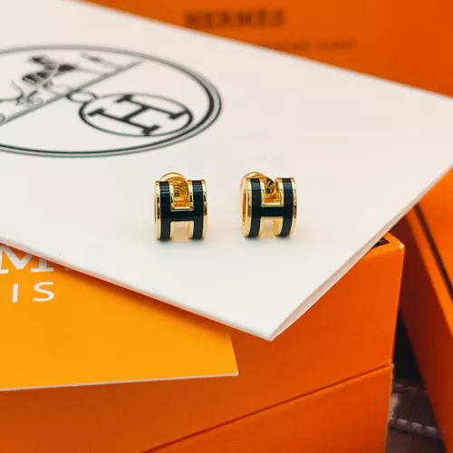 Replica Hermes Earrings For Women #1389260 $34.00 USD for Wholesale