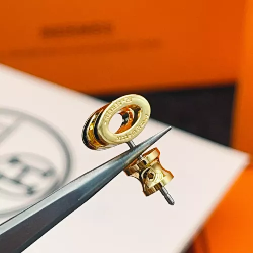 Replica Hermes Earrings For Women #1389260 $34.00 USD for Wholesale