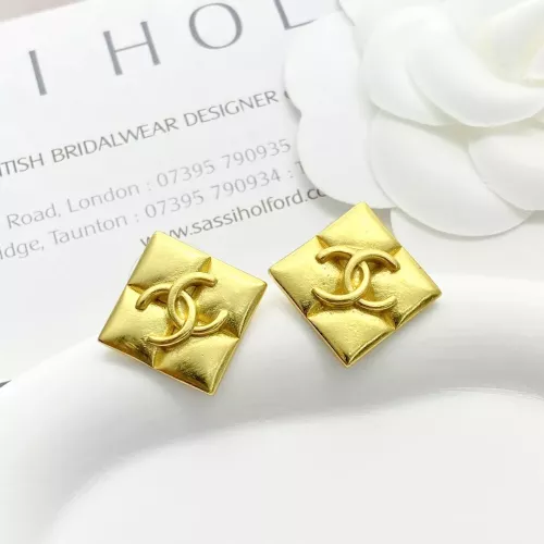 Chanel Earrings For Women #1389534 $25.00 USD, Wholesale Replica Chanel Earrings