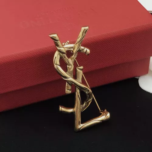 Replica Yves Saint Laurent Brooches For Women #1389544 $27.00 USD for Wholesale