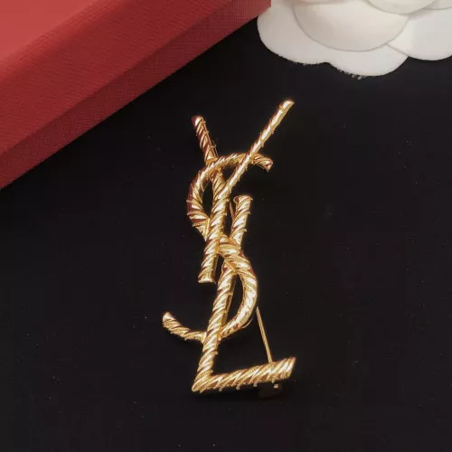 Replica Yves Saint Laurent Brooches For Women #1389545 $29.00 USD for Wholesale