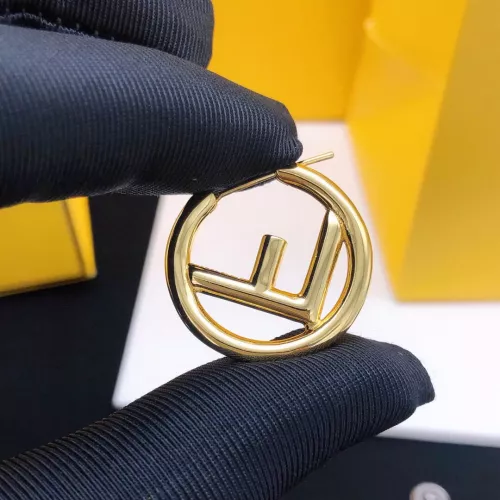 Replica Fendi Earrings For Women #1389599 $27.00 USD for Wholesale