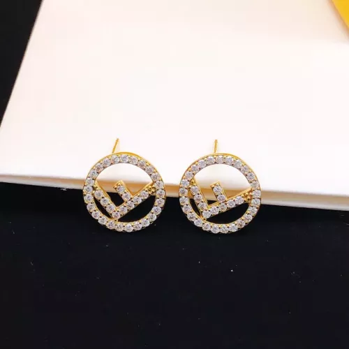Fendi Earrings For Women #1389601 $27.00 USD, Wholesale Replica Fendi Earrings