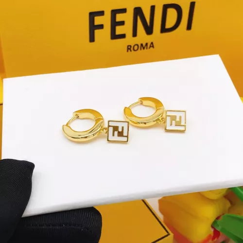 Fendi Earrings For Women #1389603 $27.00 USD, Wholesale Replica Fendi Earrings