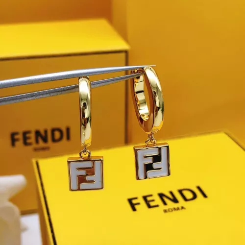 Replica Fendi Earrings For Women #1389603 $27.00 USD for Wholesale
