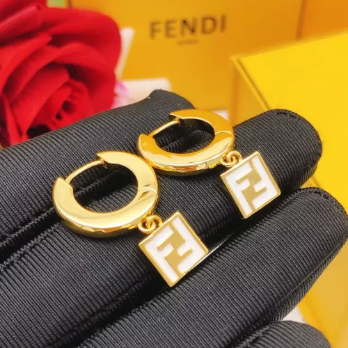 Replica Fendi Earrings For Women #1389603 $27.00 USD for Wholesale