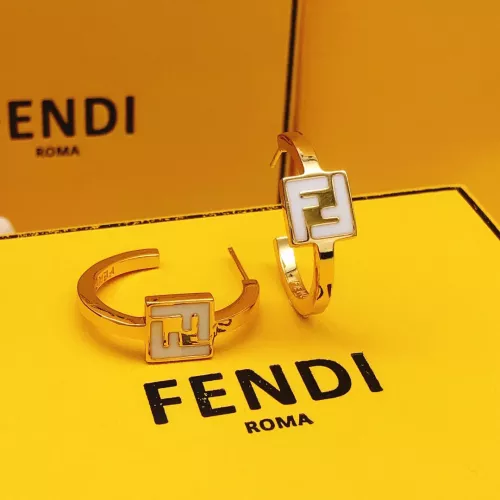 Replica Fendi Earrings For Women #1389604 $27.00 USD for Wholesale