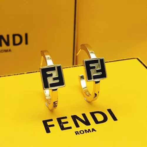 Replica Fendi Earrings For Women #1389605 $27.00 USD for Wholesale