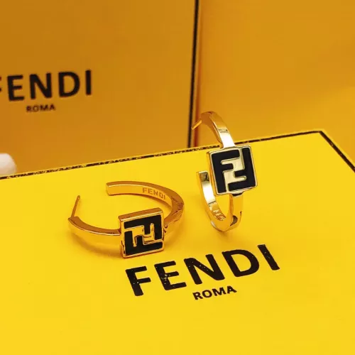 Replica Fendi Earrings For Women #1389605 $27.00 USD for Wholesale