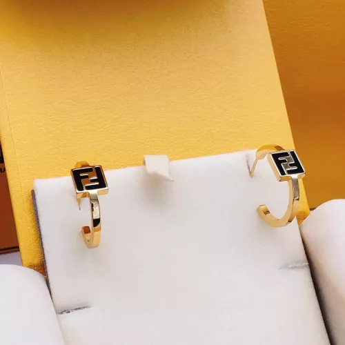 Replica Fendi Earrings For Women #1389605 $27.00 USD for Wholesale