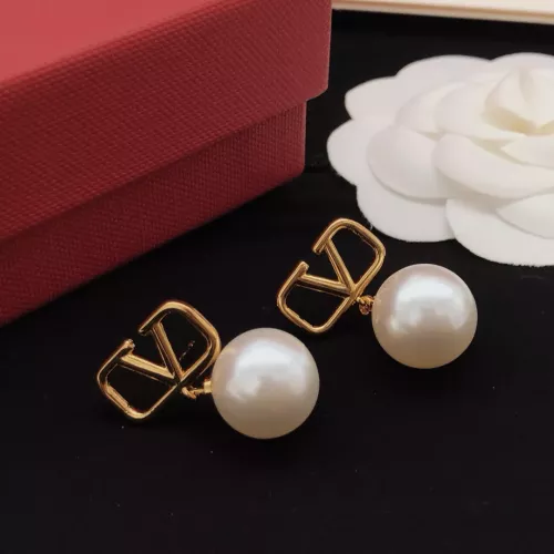 Replica Valentino Earrings For Women #1389607 $27.00 USD for Wholesale