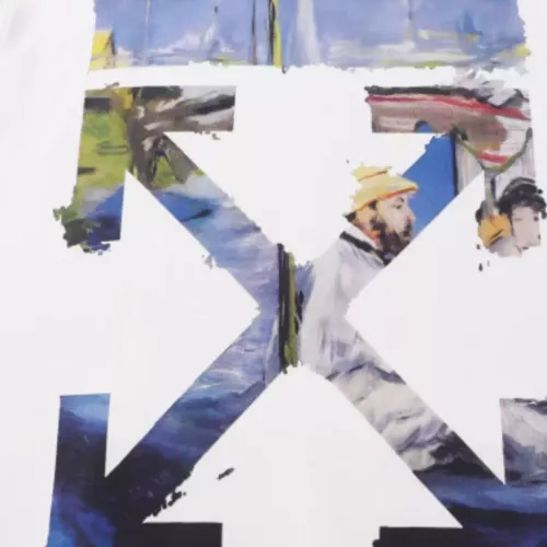 Replica Off-White Hoodies Long Sleeved For Unisex #1389616 $76.00 USD for Wholesale