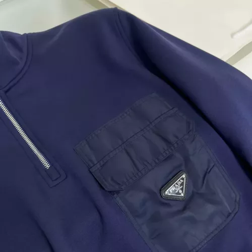 Replica Prada Hoodies Long Sleeved For Men #1389622 $88.00 USD for Wholesale
