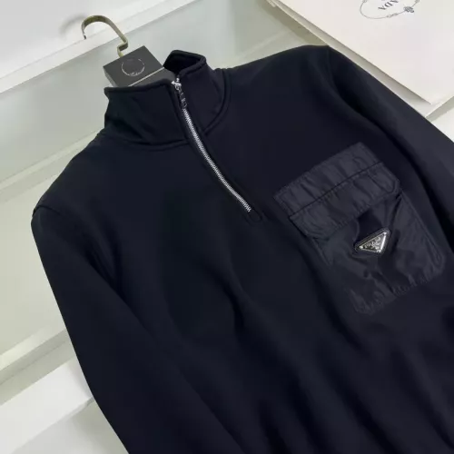 Replica Prada Hoodies Long Sleeved For Men #1389623 $88.00 USD for Wholesale