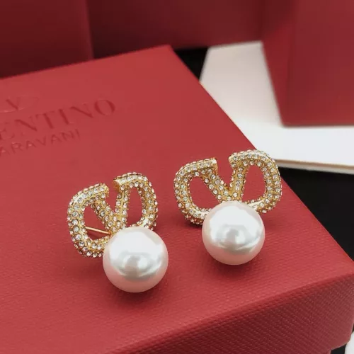 Replica Valentino Earrings For Women #1389640 $32.00 USD for Wholesale