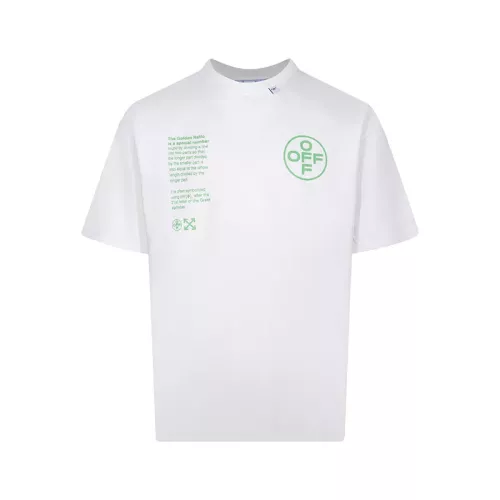 Off-White T-Shirts Short Sleeved For Unisex #1389754 $39.00 USD, Wholesale Replica Off-White T-Shirts