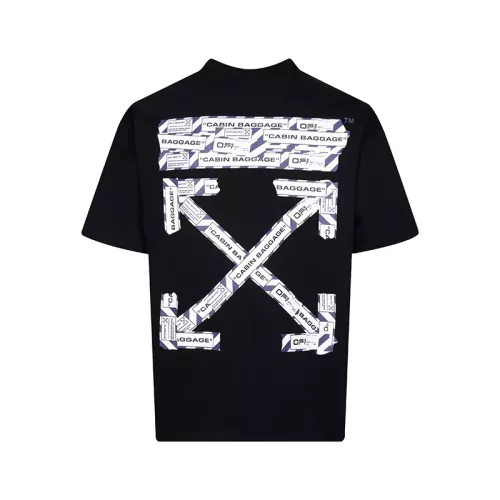 Off-White T-Shirts Short Sleeved For Unisex #1389756 $39.00 USD, Wholesale Replica Off-White T-Shirts