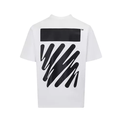 Off-White T-Shirts Short Sleeved For Unisex #1389767 $39.00 USD, Wholesale Replica Off-White T-Shirts