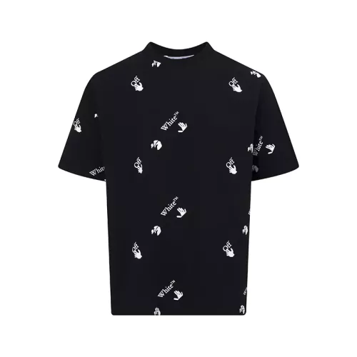Off-White T-Shirts Short Sleeved For Unisex #1389774 $39.00 USD, Wholesale Replica Off-White T-Shirts