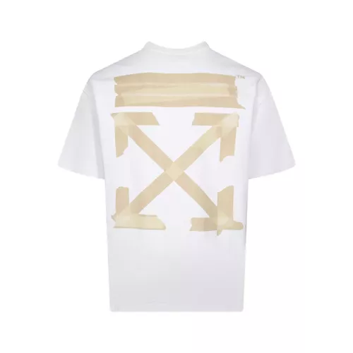 Off-White T-Shirts Short Sleeved For Unisex #1389789 $40.00 USD, Wholesale Replica Off-White T-Shirts
