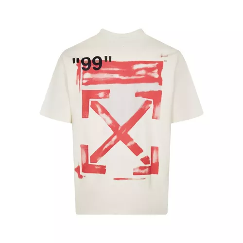 Off-White T-Shirts Short Sleeved For Unisex #1389794 $40.00 USD, Wholesale Replica Off-White T-Shirts