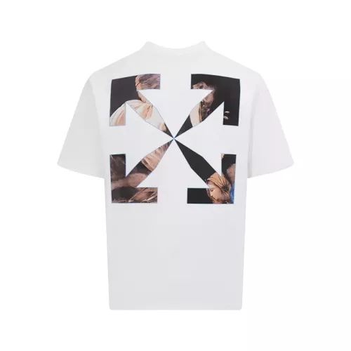 Off-White T-Shirts Short Sleeved For Unisex #1389800 $40.00 USD, Wholesale Replica Off-White T-Shirts