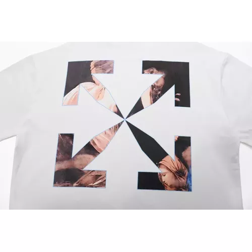 Replica Off-White T-Shirts Short Sleeved For Unisex #1389800 $40.00 USD for Wholesale