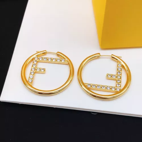 Fendi Earrings For Women #1389823 $32.00 USD, Wholesale Replica Fendi Earrings