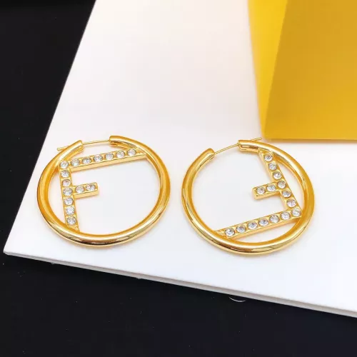 Replica Fendi Earrings For Women #1389823 $32.00 USD for Wholesale