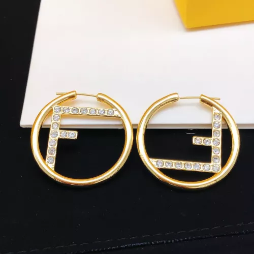 Replica Fendi Earrings For Women #1389823 $32.00 USD for Wholesale