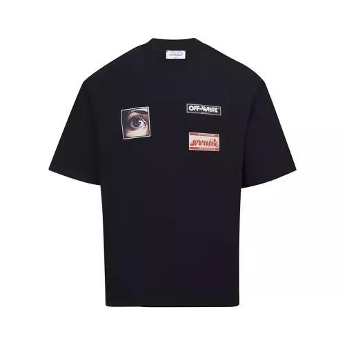 Off-White T-Shirts Short Sleeved For Unisex #1389827 $40.00 USD, Wholesale Replica Off-White T-Shirts